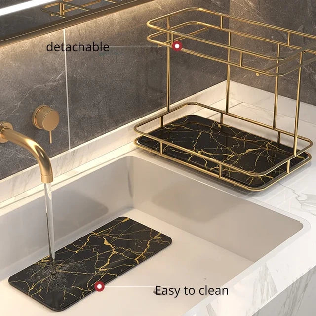 2 Layers Acrylic Design Counter-top Organizer