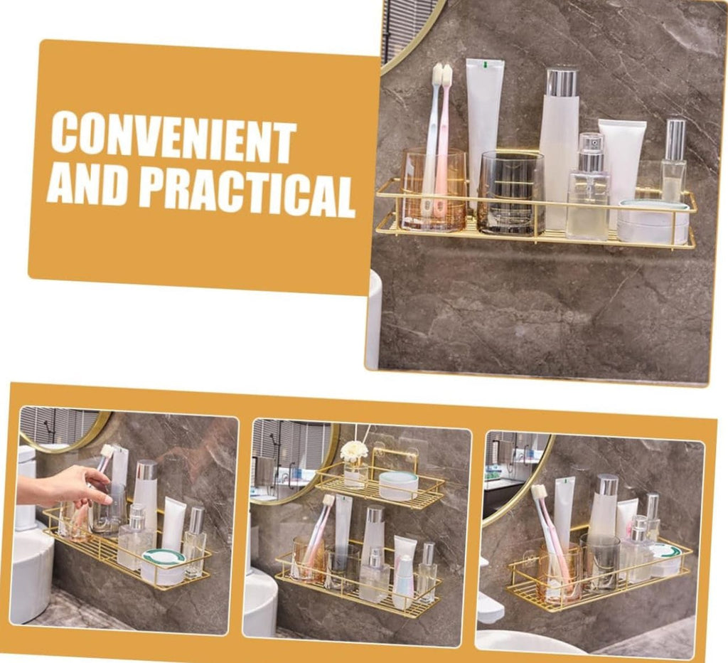 Bathroom Wall Mounted Storage Rack