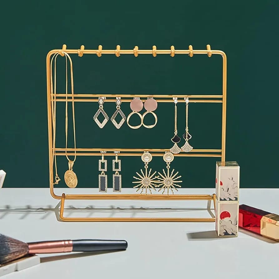 Metal Earrings Organizers Stand