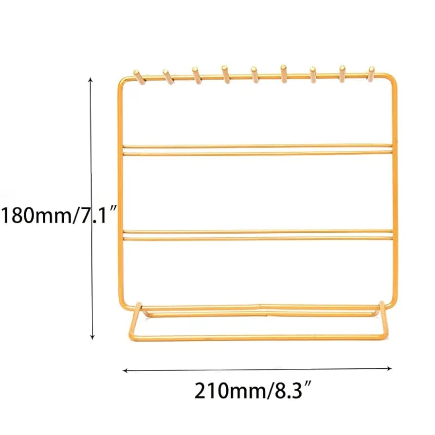 Metal Earrings Organizers Stand