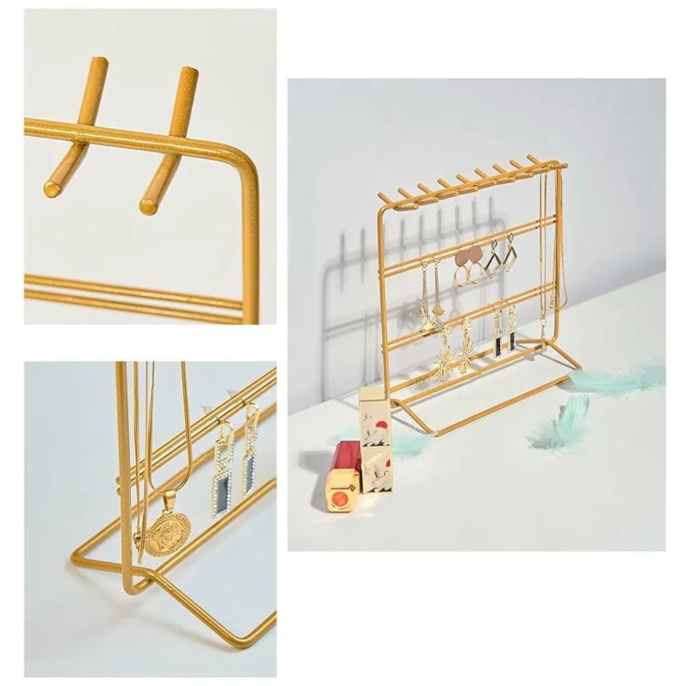 Metal Earrings Organizers Stand