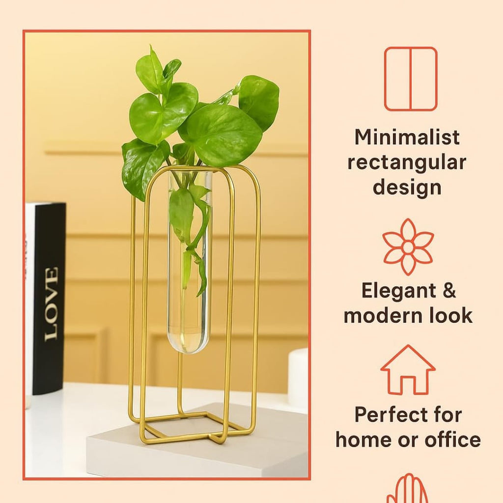 Crystal Flower Holder Stand